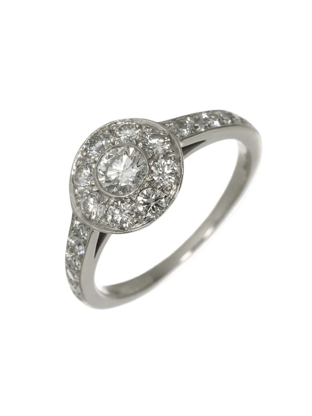 Tiffany & Co Circlet Ring Diamond Platinum